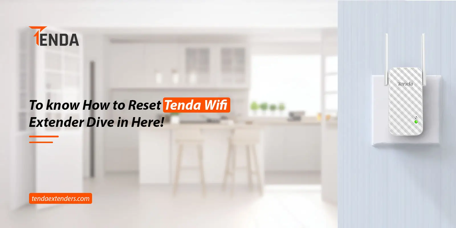 Reset Tenda Wifi Extender