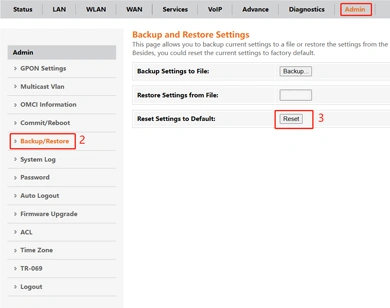 Tenda Extender Reset Using Web Interface